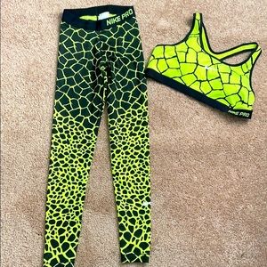 NIKE PRO WORK OUT SET